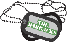 the barracks logo