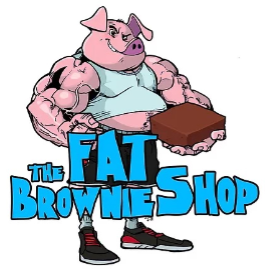 fat brownie shop logo