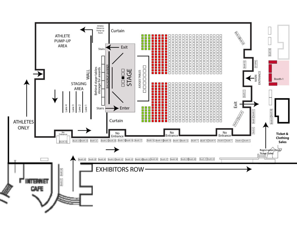 2024 npc mid american classic floor plan