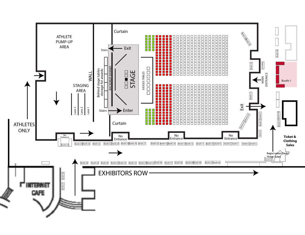2024 npc mid american classic floor plan