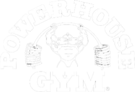 powerhouse gym logo white